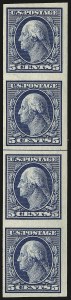 Sale 967, Lot 4637, Imperforate Flat Plate Coil Stamps