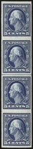 Sale 967, Lot 4639, Imperforate Flat Plate Coil Stamps