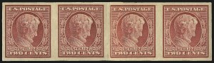 Sale 967, Lot 4643, Imperforate Flat Plate Coil Stamps
