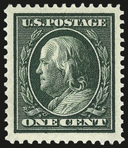 Sale 967, Lot 4653, 1908-10 Washington-Franklin Issues (Scott 331-356)