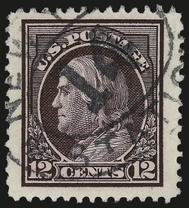 Sale 967, Lot 4741, 1912-14 Washington-Franklin Issue (Scott 405-423)