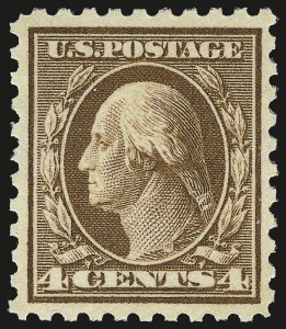 Sale 967, Lot 4758, 1913-15 Washington-Franklin Issues (Scott 424-461)