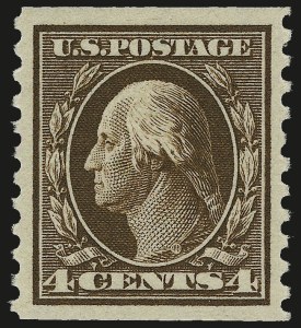 Sale Number 967, Lot Number 4784, 1913-15 Washington-Franklin Issues (Scott 424-461) Sale Number 967, Lot Number 4784, 1913-15 Washington-Franklin Issues (Scott 424-461)
