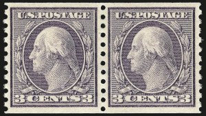 Sale 967, Lot 4802, 1913-15 Washington-Franklin Issues (Scott 424-461)