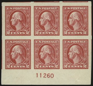 Sale 967, Lot 4905, 1918-20 Offset Printing Issues (Scott 525-536)