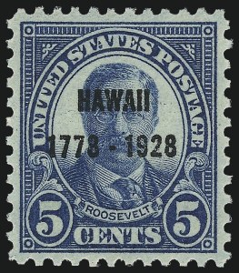 Sale 967, Lot 4989, 1922-29 Issues (Scott 574-648)