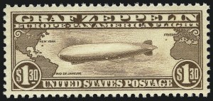 Sale Number 967, Lot Number 5054, Air Post Graf Zeppelin Issue (Scott C13-C15) Sale Number 967, Lot Number 5054, Air Post Graf Zeppelin Issue (Scott C13-C15)