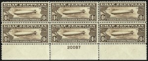Sale 967, Lot 5056, Air Post Graf Zeppelin Issue (Scott C13-C15)