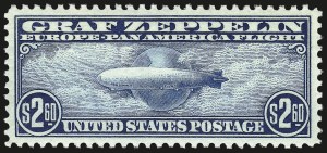 Sale Number 967, Lot Number 5058, Air Post Graf Zeppelin Issue (Scott C13-C15) Sale Number 967, Lot Number 5058, Air Post Graf Zeppelin Issue (Scott C13-C15)