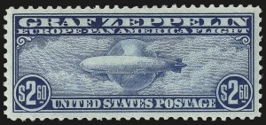 Sale Number 967, Lot Number 5060, Air Post Graf Zeppelin Issue (Scott C13-C15) Sale Number 967, Lot Number 5060, Air Post Graf Zeppelin Issue (Scott C13-C15)