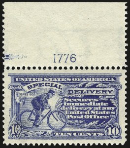 Sale Number 967, Lot Number 5078, Special Delivery, Registration (E, F) Sale Number 967, Lot Number 5078, Special Delivery, Registration (E, F)