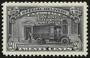 Sale 967, Lot 5088, Special Delivery, Registration (E, F)