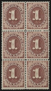 Sale 967, Lot 5096, Postage Due (J), 1c Dark Claret (J22) Sale 967, Lot 5096, Postage Due (J)