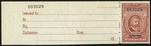 Sale 967, Lot 5261, Revenues (Second and Later Issues)