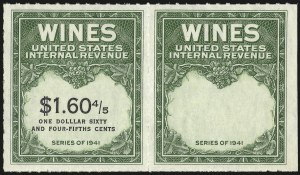 Sale 967, Lot 5284, Revenues (Wine Stamps)