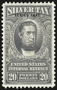 Sale 967, Lot 5319, Revenues (Silver Tax)