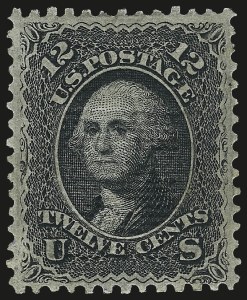 Sale 968, Lot 109, 1867 Experimental Grilled Issue (Z Grill, Scott 85B-85E)