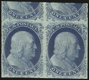 Sale 968, Lot 15, 1851-56 Issue (Scott 5-17)