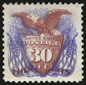 Sale 968, Lot 170, 1875 Re-Issue of 1869 Pictorial Issue (Scott 123-133a)