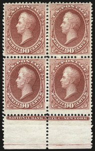 Sale 968A, Lot 202, 1873 Continental Bank Note Co. Issue (Scott 156-166)