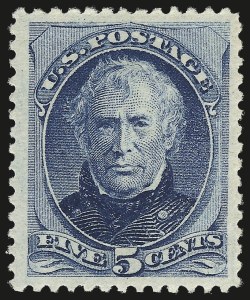 Sale 968A, Lot 220, 1879 American Bank Note Co. Issue (Scott 182-191)