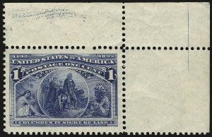 Sale 968A, Lot 274, 1893 Columbian Issue (Scott 230-245)