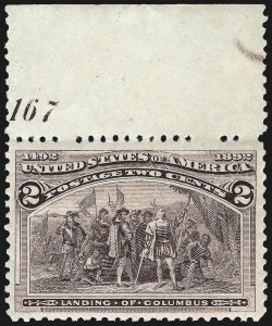 Sale 968A, Lot 276, 1893 Columbian Issue (Scott 230-245)