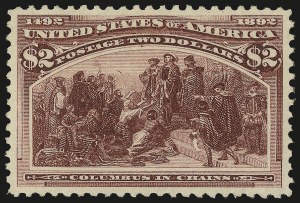Sale 968A, Lot 290, 1893 Columbian Issue (Scott 230-245)