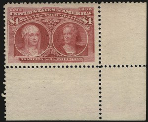 Sale 968A, Lot 292, 1893 Columbian Issue (Scott 230-245)