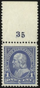 Sale 968A, Lot 296, 1894 Unwatermarked Bureau Issue (Scott 246-263)