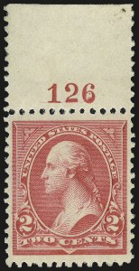 Sale 968A, Lot 301, 1894 Unwatermarked Bureau Issue (Scott 246-263)