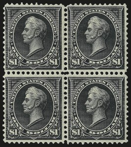 Sale 968A, Lot 332, 1895-98 Watermarked Bureau Issue (Scott 264-278)