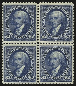 Sale 968A, Lot 336, 1895-98 Watermarked Bureau Issue (Scott 264-278)