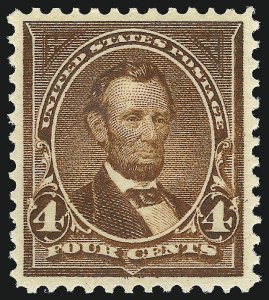 Sale 968A, Lot 342, 1898 Bureau Change of Colors (Scott 279-284)