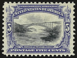 Sale 968A, Lot 361, 1901 Pan-American Issue (Scott 294-299)