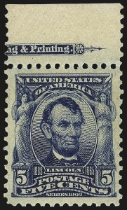Sale Number 968B, Lot Number 376, 1902-08 Issue (Scott 300-314) Sale Number 968B, Lot Number 376, 1902-08 Issue (Scott 300-314)