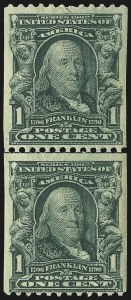 Sale 968B, Lot 393, 1902-08 Issue (Scott 315-318)