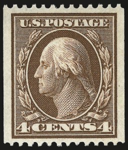 Sale 968B, Lot 445, 1908-10 Washington-Franklin Issues (Scott 331-356)