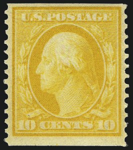 Sale 968B, Lot 463, 1908-10 Washington-Franklin Issues (Scott 331-356)