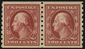 Sale 968B, Lot 502, 1910-13 Washington-Franklin Issue (Scott 390-396)