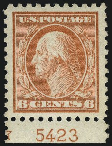 Sale 968B, Lot 546, 1913-15 Washington-Franklin Issues (Scott 424-460)