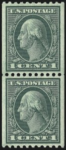Sale 968B, Lot 579, 1913-15 Washington-Franklin Issues (Scott 424-460)