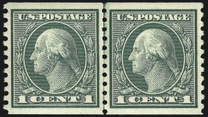 Sale 968B, Lot 585, 1913-15 Washington-Franklin Issues (Scott 424-460)