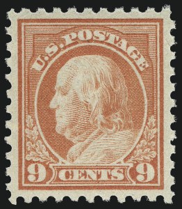 Sale 968B, Lot 618, 1916-17 Issues (Scott 461-480)