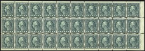 Sale 968B, Lot 650, 1916-17 Issues (Scott 498-518)