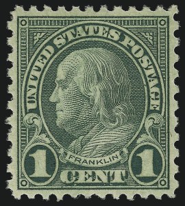 Sale 968B, Lot 737, 1922-29 Issues (Scott 578-595)