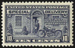 Sale Number 968B, Lot Number 781, Special Delivery (E) and Registration (F) Sale Number 968B, Lot Number 781, Special Delivery (E) and Registration (F)