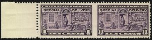 Sale 968B, Lot 782, Special Delivery (E) and Registration (F)