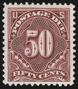 Sale Number 968B, Lot Number 820, Postage Due (Scott J29-J50)