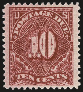 Sale 968B, Lot 826, Postage Due (Scott J29-J50)